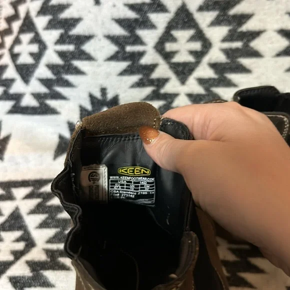 Keen Men's CSA Seattle Romeo (Carbon-Fiber Toe) boot sz. 14D - Picture 4 of 6